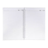 Ideal Executive Ring Notebook, A5 size, Narrow Lined Double Sided Spiral Notebook